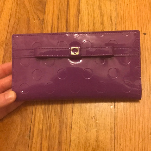 Kate Spade purple wallet - Picture 2 of 4